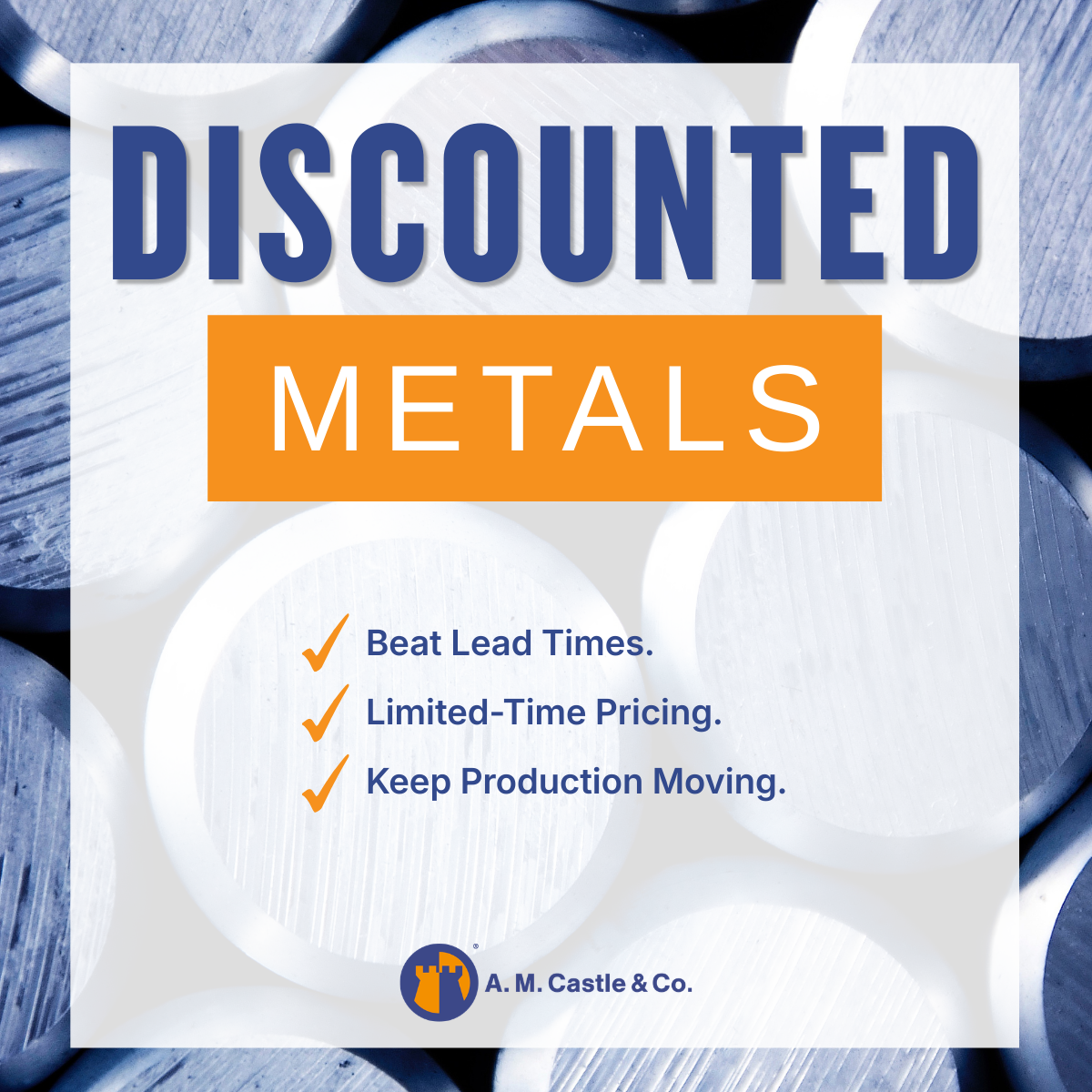 Discounted Metal Inventory